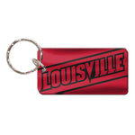 Louisville Cardinals Keychain Rectangle