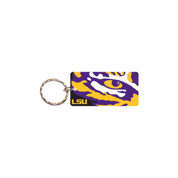 LSU Tigers MEGA Keychain Rectangle