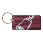 Mississippi State Bulldogs Keychain Rectangle