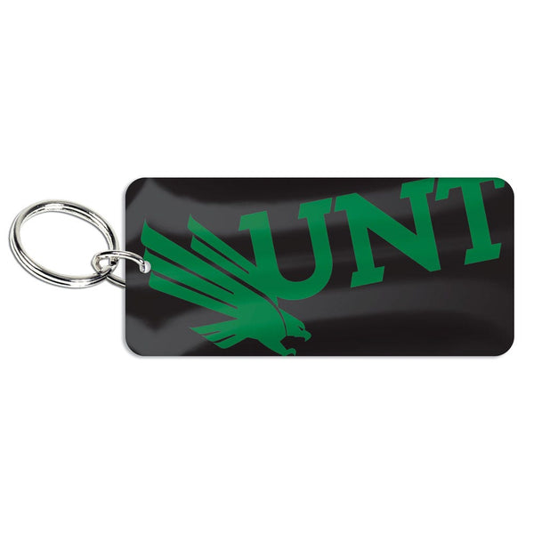 North Texas Mean Green MEGA Keychain Rectangle