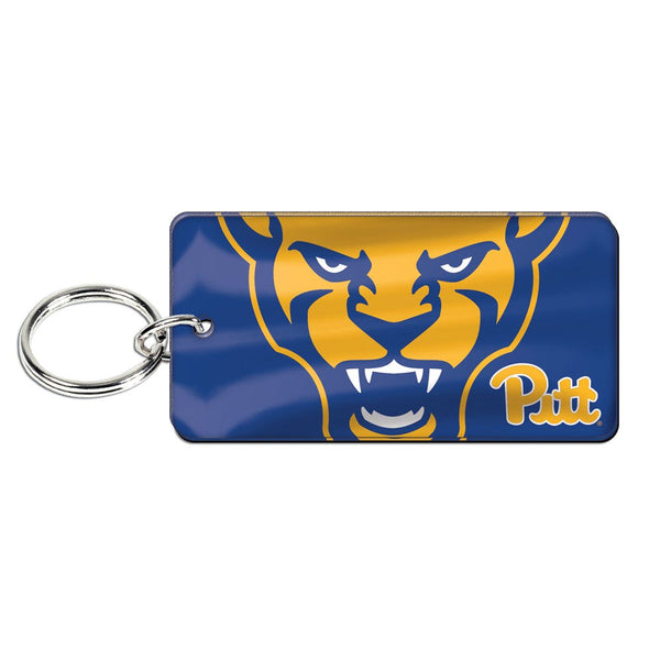 Pittsburgh Panthers Keychain Rectangle