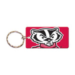 Wholesale-Wisconsin Badgers MEGA Keychain Rectangle