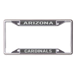 Arizona Cardinals CARBON Lic Plt Frame S/S Printed