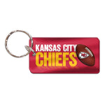 Kansas City Chiefs Keychain Rectangle