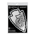 Kansas City Chiefs Metallic Magnets 5" x 7"