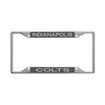 Indianapolis Colts CARBON Lic Plt Frame S/S Printed
