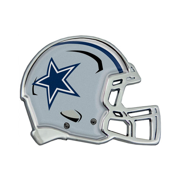Dallas Cowboys HELMET Chrome Metal Domed Emblem