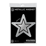 Dallas Cowboys Metallic Magnets 5" x 7"