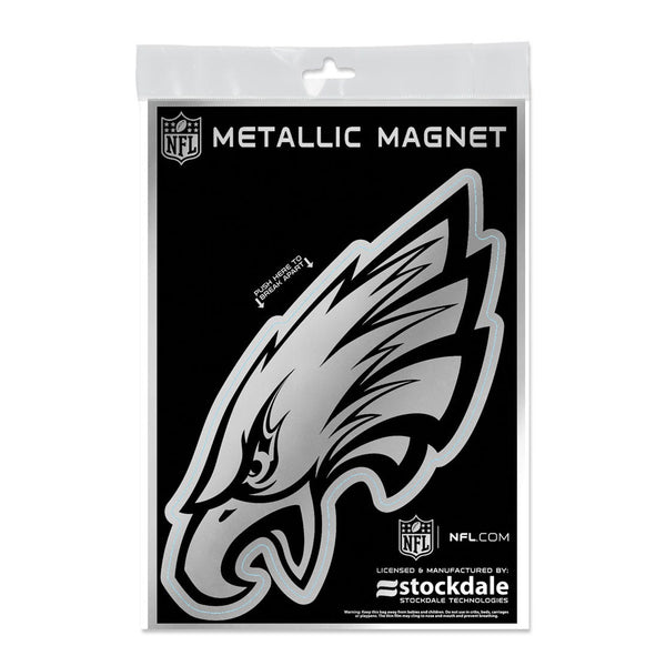 Philadelphia Eagles Metallic Magnets 5" x 7"