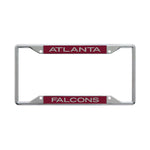 Atlanta Falcons GLITTER LETTERS Lic Plt Frame S/L Printed