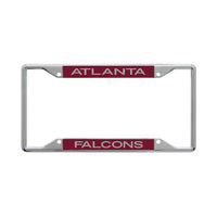 Atlanta Falcons GLITTER LETTERS Lic Plt Frame S/L Printed