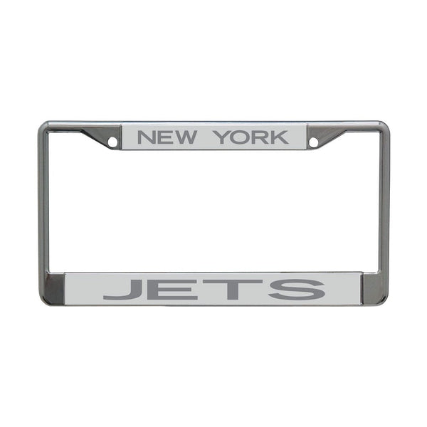New York Jets Lic Plt Frame S/L Printed
