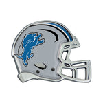 Detroit Lions HELMET Chrome Metal Domed Emblem