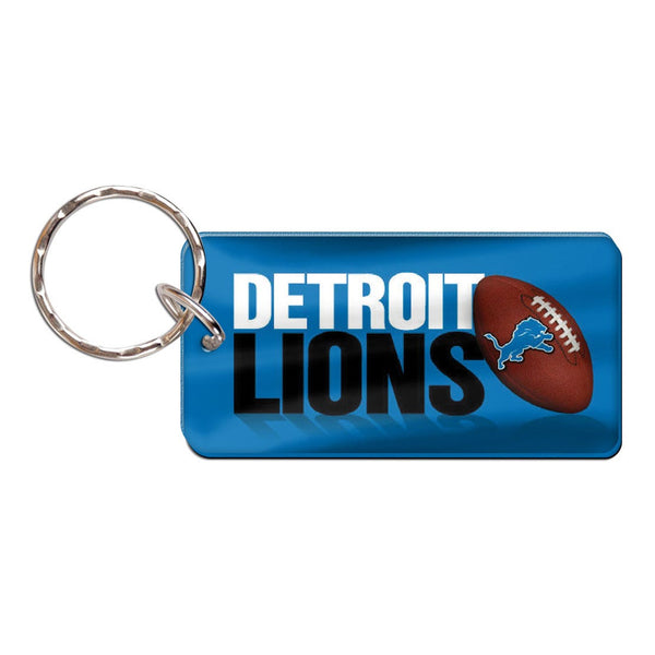 Detroit Lions Keychain Rectangle