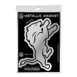 Detroit Lions Metallic Magnets 5" x 7"