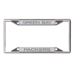 Green Bay Packers FROSTED Lic Plt Frame S/S Printed