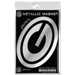 Green Bay Packers Metallic Magnets 3" x 5"