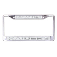 Las Vegas Raiders Lic Plt Frame S/L Printed