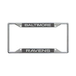 Baltimore Ravens CARBON Lic Plt Frame S/S Printed