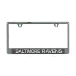 Baltimore Ravens CARBON Lic Plate Frame B/O Printed