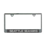 Seattle Seahawks CARBON Lic Plate Frame B/O Printed