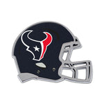 Houston Texans Chrome Metal Domed Emblem