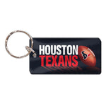 Houston Texans FOOTBALL Keychain Rectangle