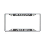 Minnesota Vikings CARBON Lic Plt Frame S/S Printed