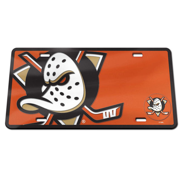 Anaheim Ducks Specialty Acrylic License Plate