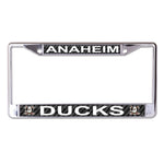 Anaheim Ducks CARBON Lic Plt Frame S/L Printed