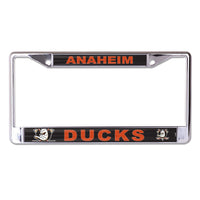 Anaheim Ducks Lic Plt Frame S/L Printed