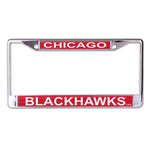 Chicago Blackhawks Lic Plt Frame S/L Printed