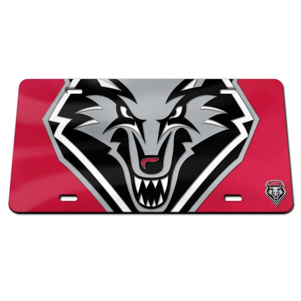 New Mexico Lobos Mega Specialty Acrylic License Plate