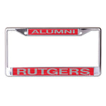 Wholesale-Rutgers Scarlet Knights Lic Plt Frame S/L Printed