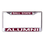 Wholesale-Ball State Cardinals Lic Plt Frame S/L Printed