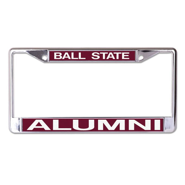 Wholesale-Ball State Cardinals Lic Plt Frame S/L Printed