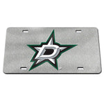 Dallas Stars GLITTER Specialty Acrylic License Plate