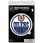 Edmonton Oilers All Surface Decals 3" x 5"