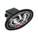 Wholesale-Wisconsin Badgers MEGA Oval 2" Hitch Receiver