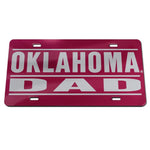 Wholesale-Oklahoma Sooners Acrylic Classic License Plates