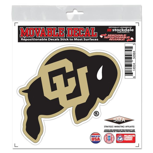 Wholesale-Colorado Buffaloes All Surface Decal 6" x 6"