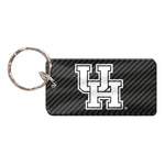 Wholesale-Houston Cougars CARBON Keychain Rectangle