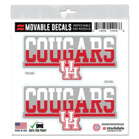 Wholesale-Houston Cougars All Surface Decal 6" x 6"