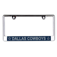 Dallas Cowboys Lic Plate Frame B/O Printed