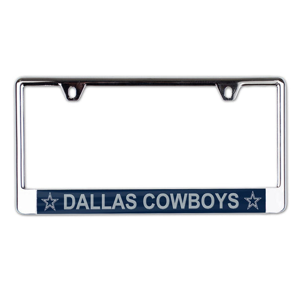 Dallas Cowboys Lic Plate Frame B/O Printed