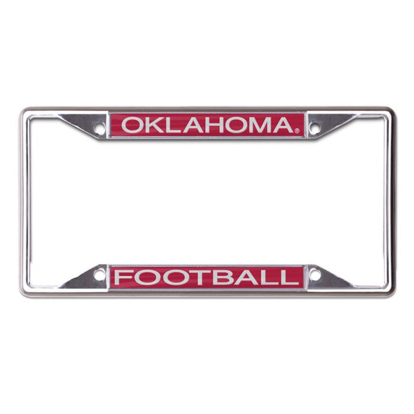 Wholesale-Oklahoma Sooners Lic Plt Frame S/S Printed