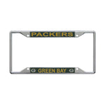 Green Bay Packers GLITTER Lic Plt Frame S/S Printed