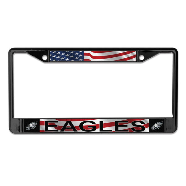 Philadelphia Eagles PATRIOTIC Lic Plt Frame S/L Printed
