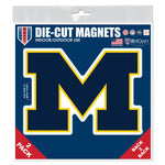 Michigan Wolverines Outdoor Magnets 6" x 6"