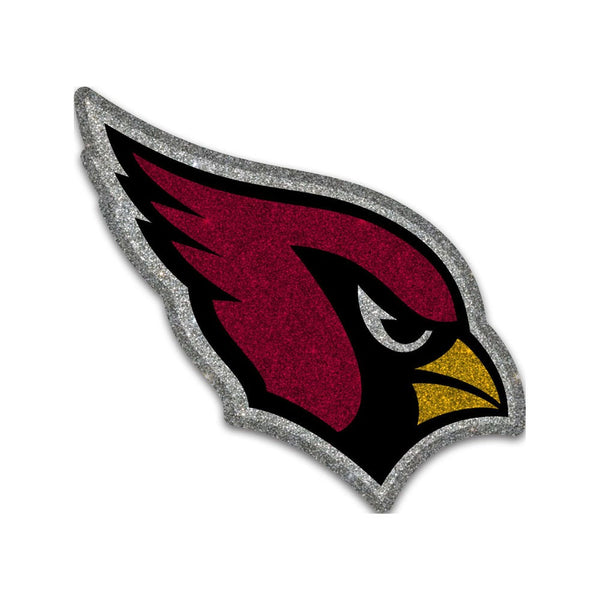 Arizona Cardinals Glitter Acrylic Auto Emblem